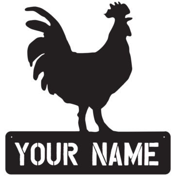 Rooster - Custom Sign