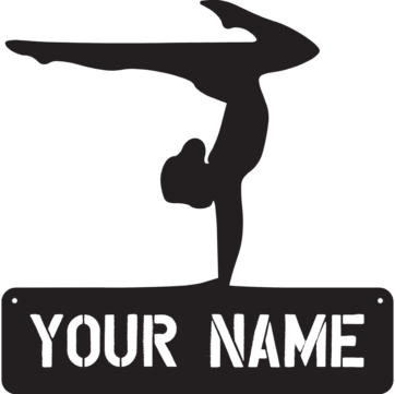 Gymnast - Custom Sign